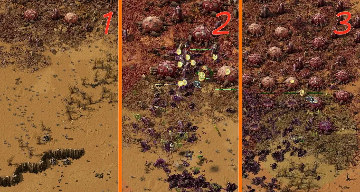 Зачищаем улья в Factorio
