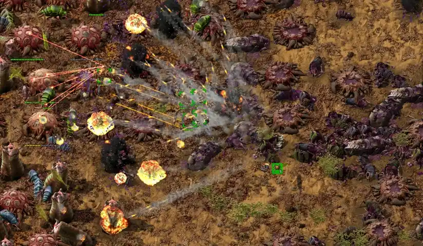 Боевая группа Spidertron в Factorio