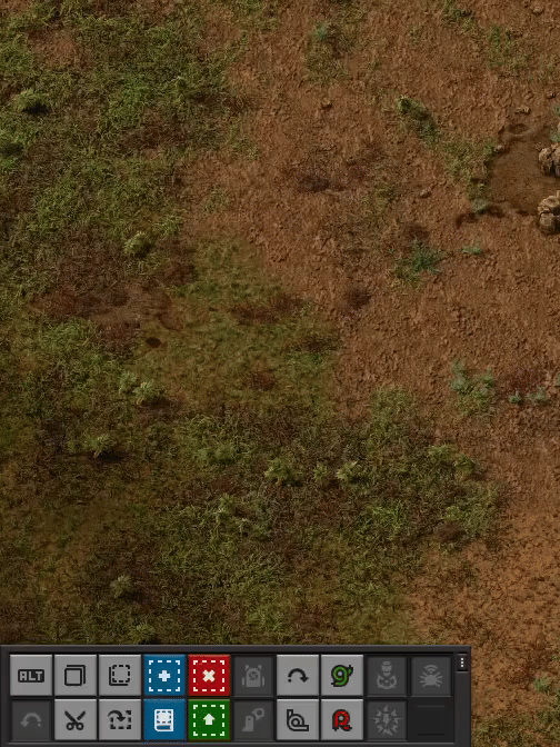 Factorio ShortcutBar panel