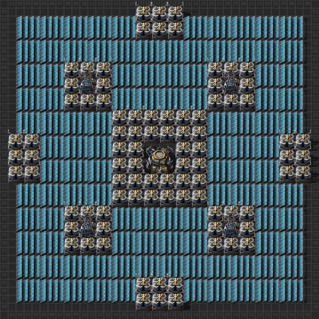 Roboport with solar panels