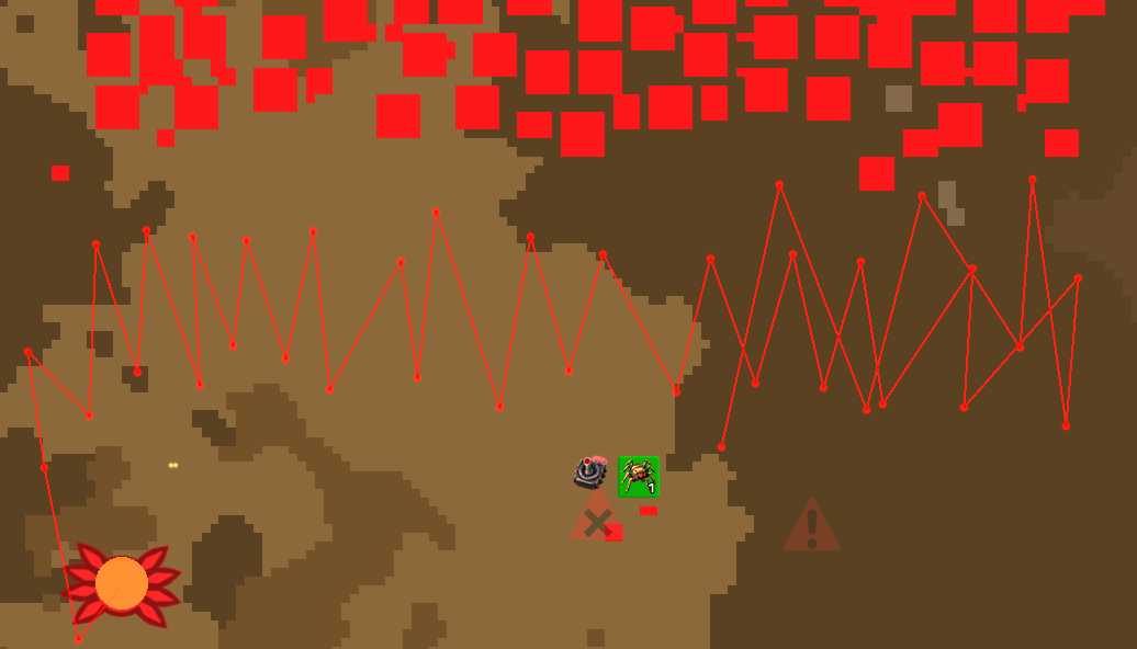 Тактика паукотронов в Factorio