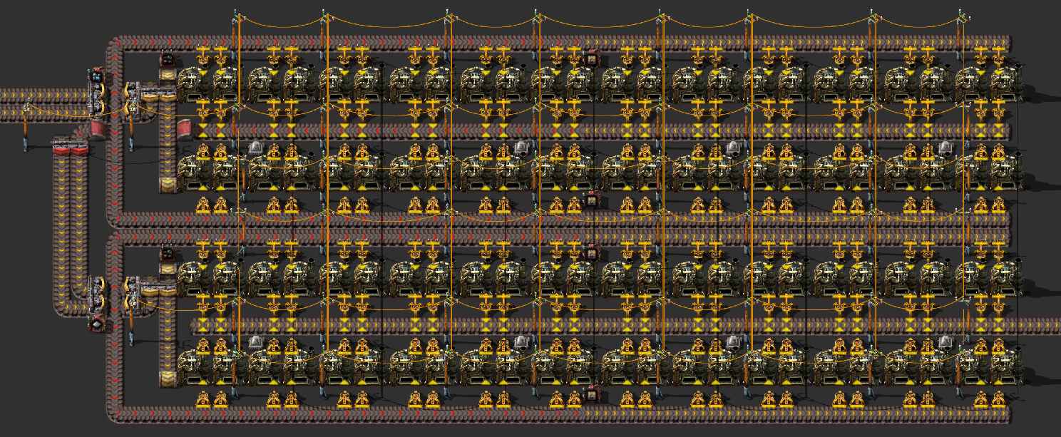 raw resources production with steel furnce